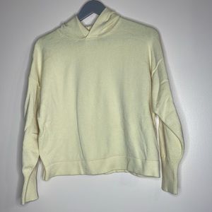 Philosophy Yellow Hooded Sweater.